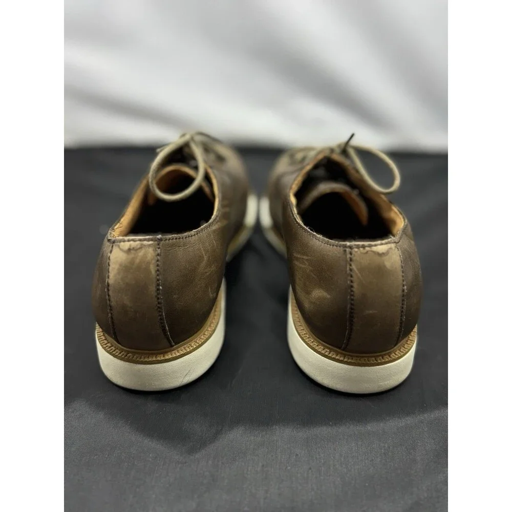 COLE HAAN GRAND OS GREAT JONES OXFORDS SNEAKERS BROWN C21828 MEN'S US 9.5